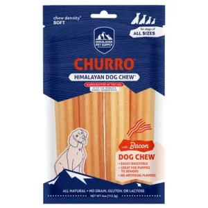Himalayan Churro Bacon Dog Chew Treat