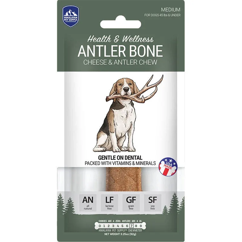 Himalayan Dog Antler Bone Medium 3.25 oz