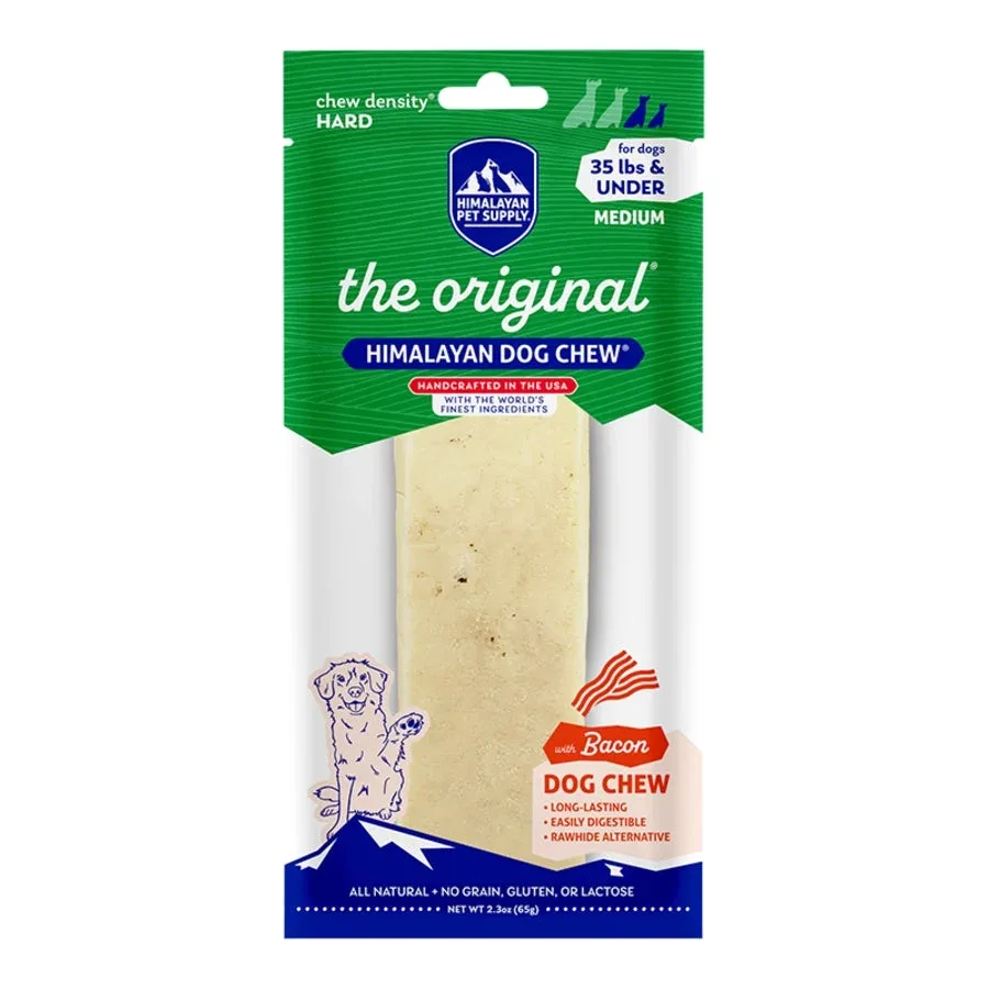 Himalayan Dog Chew Bacon Medium 2.3 oz