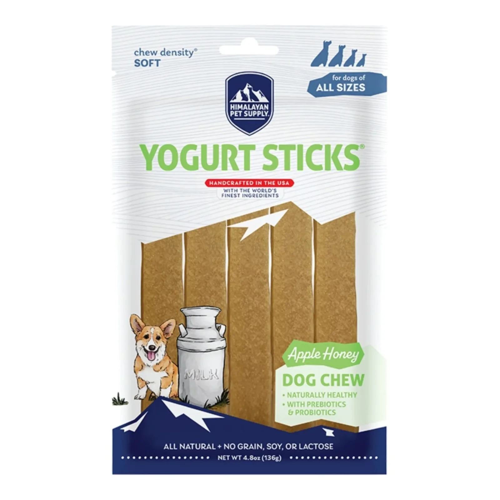 Himalayan Dog Yogurt Sticks Apple, 4.8 oz