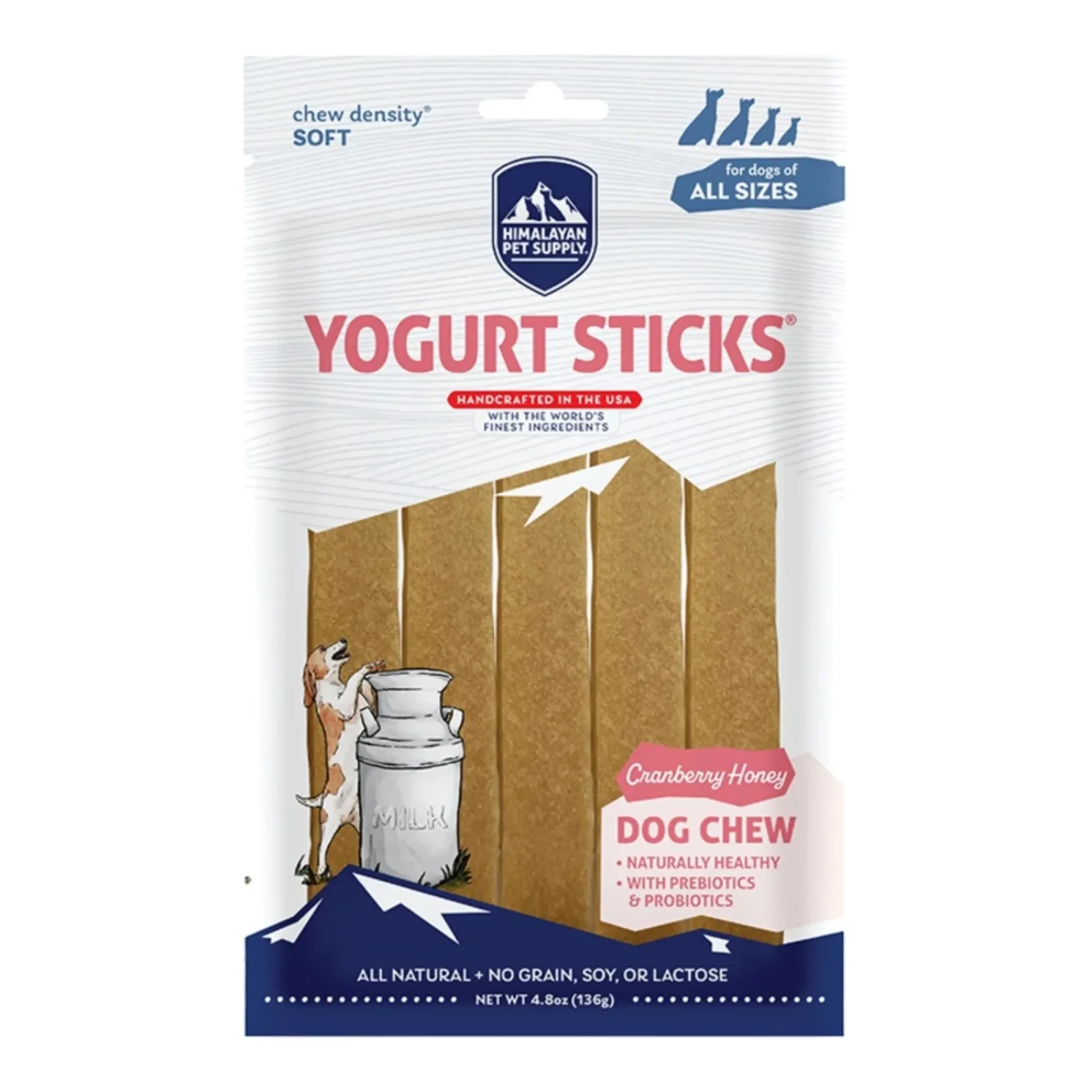 Himalayan Dog Yogurt Sticks, Cranberry, 4.8 oz