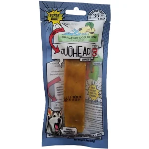 Himalayan Jughead Super Cheeze - Long-Lasting Yak Cheese Dog Chew, 4 oz Bag