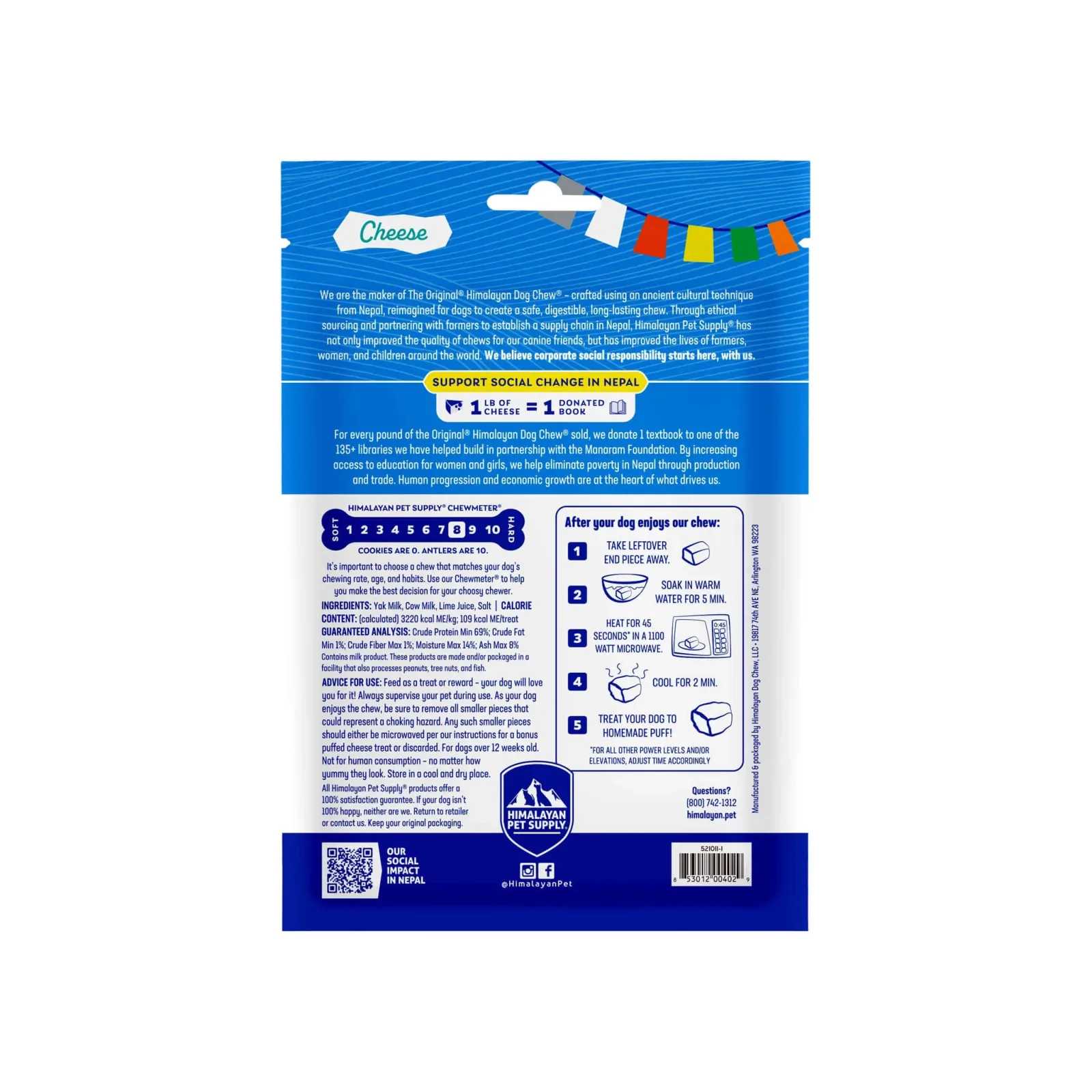 Himalayan Pet Supply Yak Cheese Dog Chew - Image 2