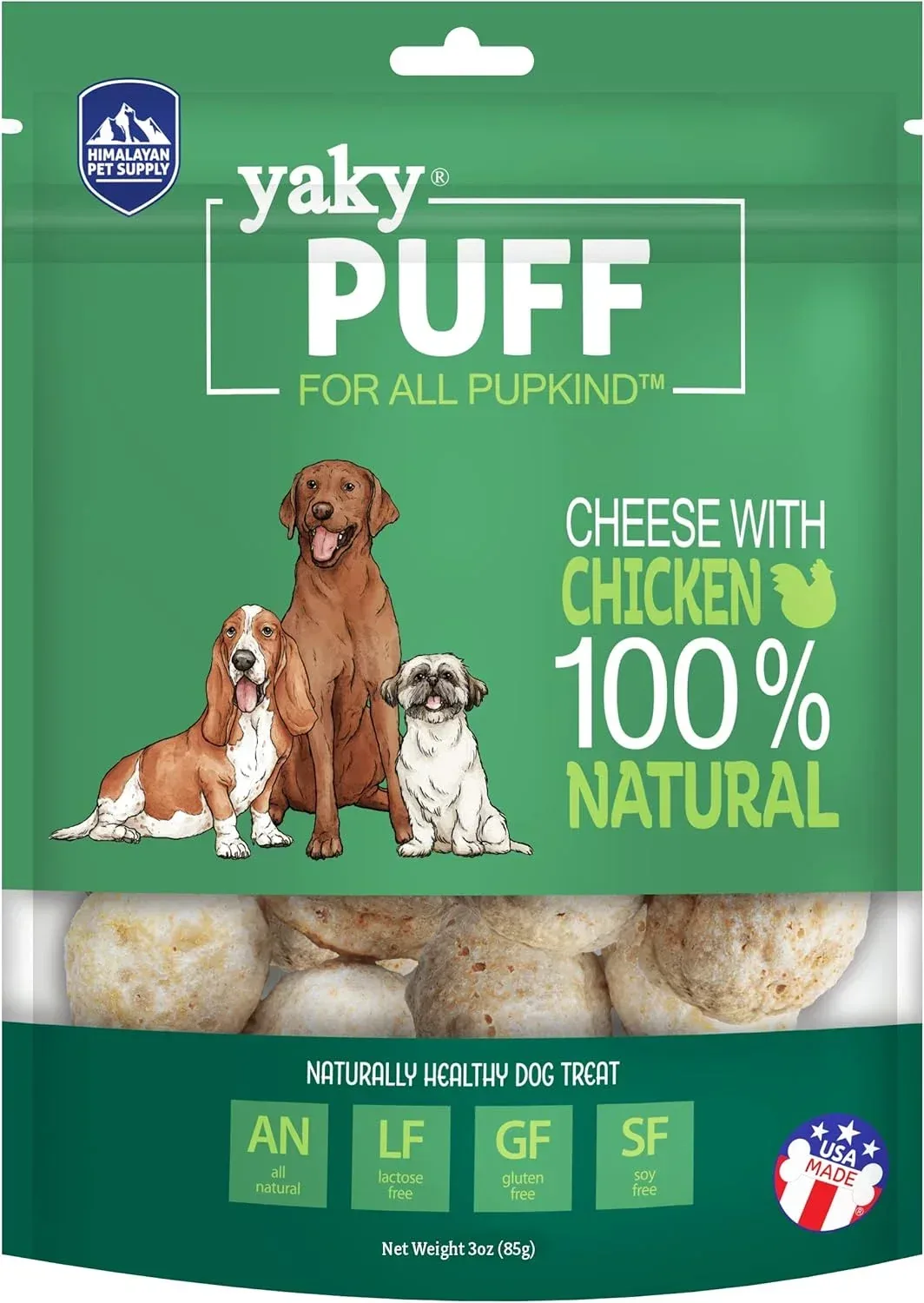 Himalayan YakyPUFF Cheese with Chicken