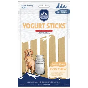 Himalayan Yogurt Sticks w/ Peanut Butter Dog Chew Treat