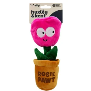 H&K Seek 'N Treat Rosie Pawt Small Plush Squeak & Crinkle Dog Toy