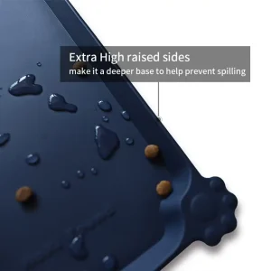 Hoki Found Silicone Pet Feeding Mat | High Raised Lip | 3 Sizes 24 Colors