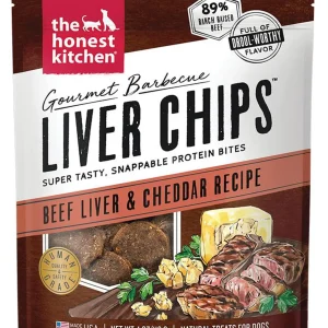 Honest Kitchen Dog Gourmet Beef Liver & Cheddar Chips 4 oz