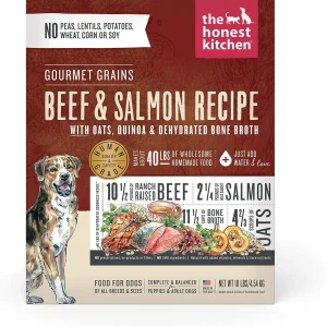 Honest Kitchen Dog Gourmet Grain Beef And Salmon 10 lb. Box