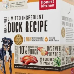 Honest Kitchen Spruce Grain Free LID Duck/Sweet Potato 10lb {L-1}83412(DD)4