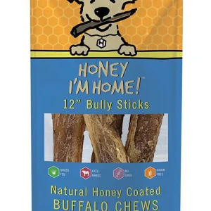 Honey I'm Home Dog Buffalo Bully 12 in 5-Count