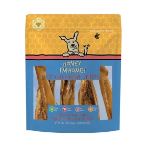 Honey I'm Home Dog Buffalo Collagen Dog Chew, 6 in 5-Count