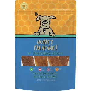 Honey I'm Home Dog Buffalo Paddywack 5-Count