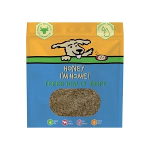 Honey I'm Home Dog Natural Water Buffalo Terrifically Tripe Dog Food Topper
