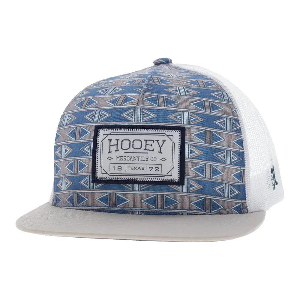 Hooey Doc Blue & White Trucker Cap - Image 2