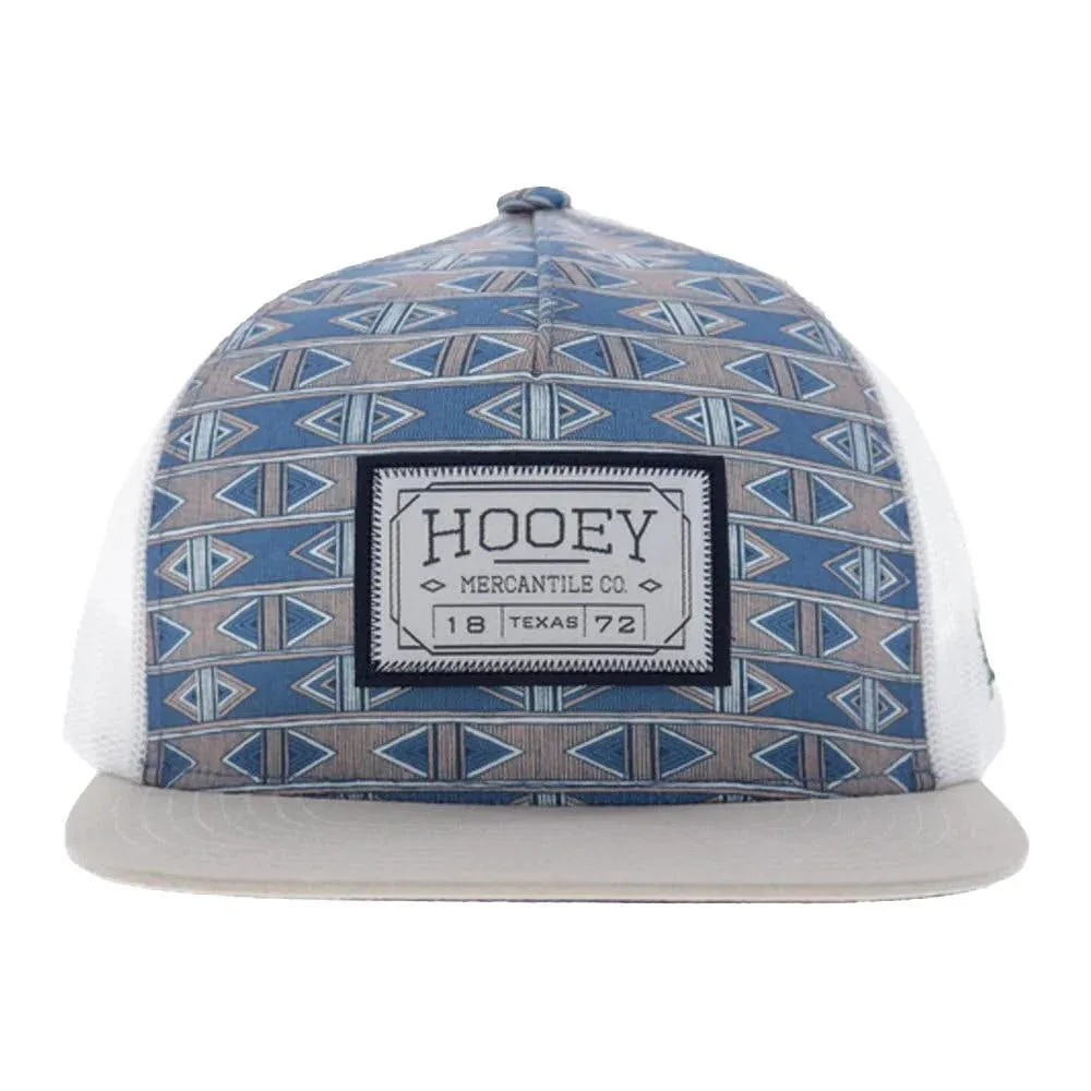 Hooey Doc Blue & White Trucker Cap