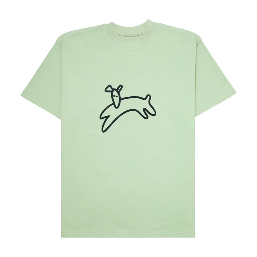 Hoomans Snuggle Sandwich T Shirt for Men and Women (Jade Green)