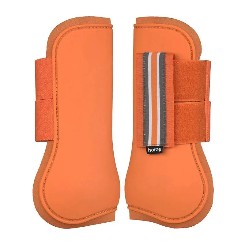 Horze Adepto Tendon Boots Cob Coral Gold