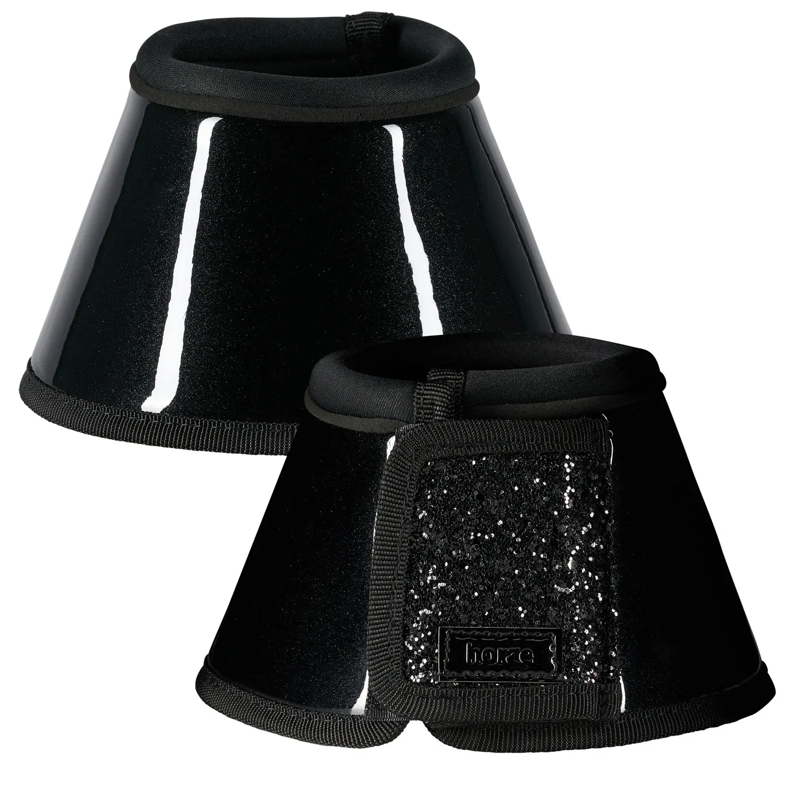 Horze Bell Boots with Glitter