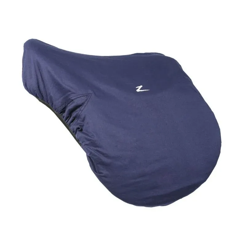 HorZe Cotton Saddle Cover Dark Blue