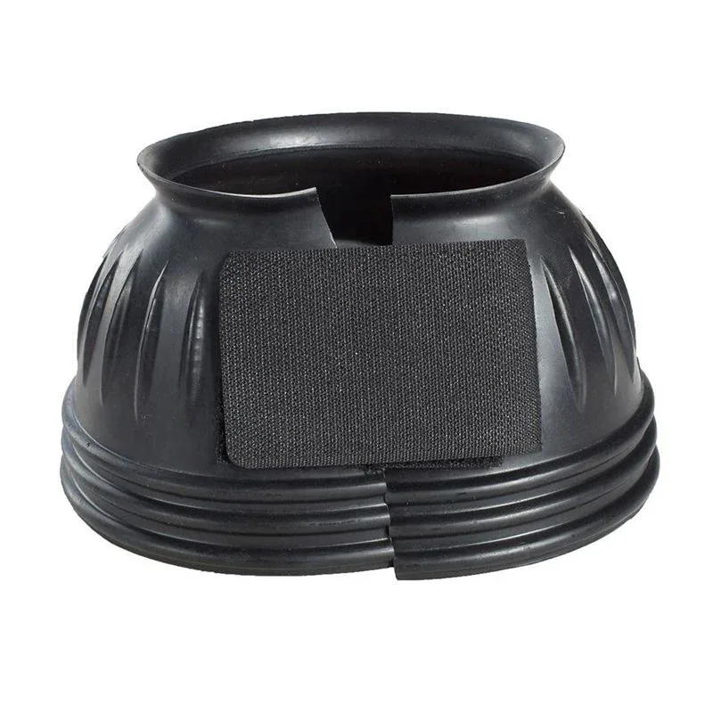 Horze Double Closure No Turn Rubber Bell Boots - Image 2