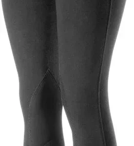 Horze Ella Womens PullOn Knee Patch Breeches 22 Bk