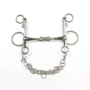 Horze French Link Pelham Bit