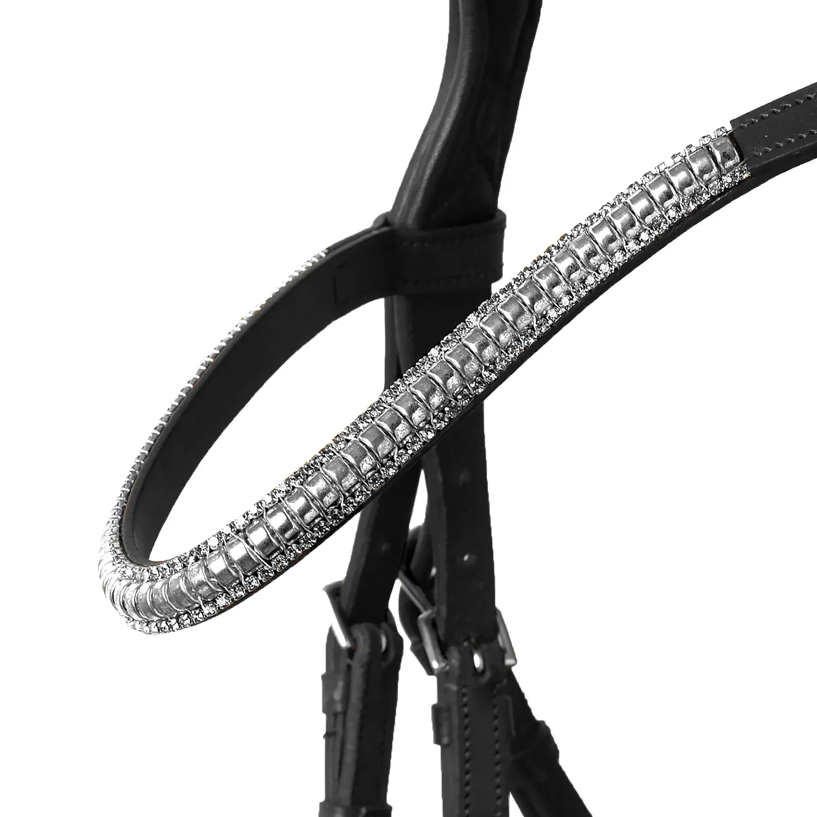 Horze Highbury Anatomical Crystal Dressage Bridle - Image 2