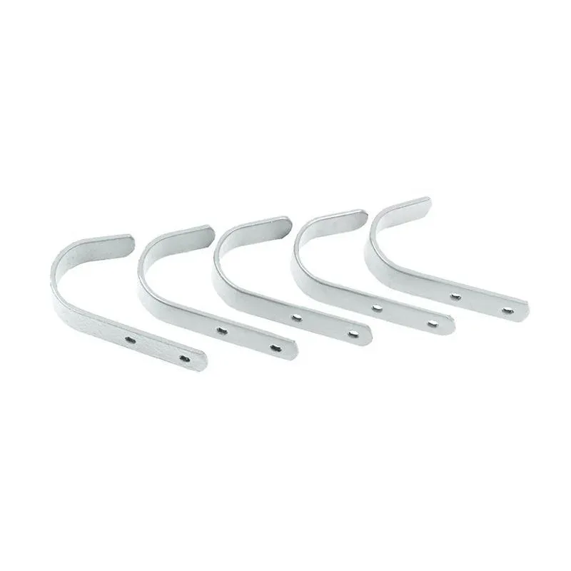 HorZe Hooks 5 Pieces Silver