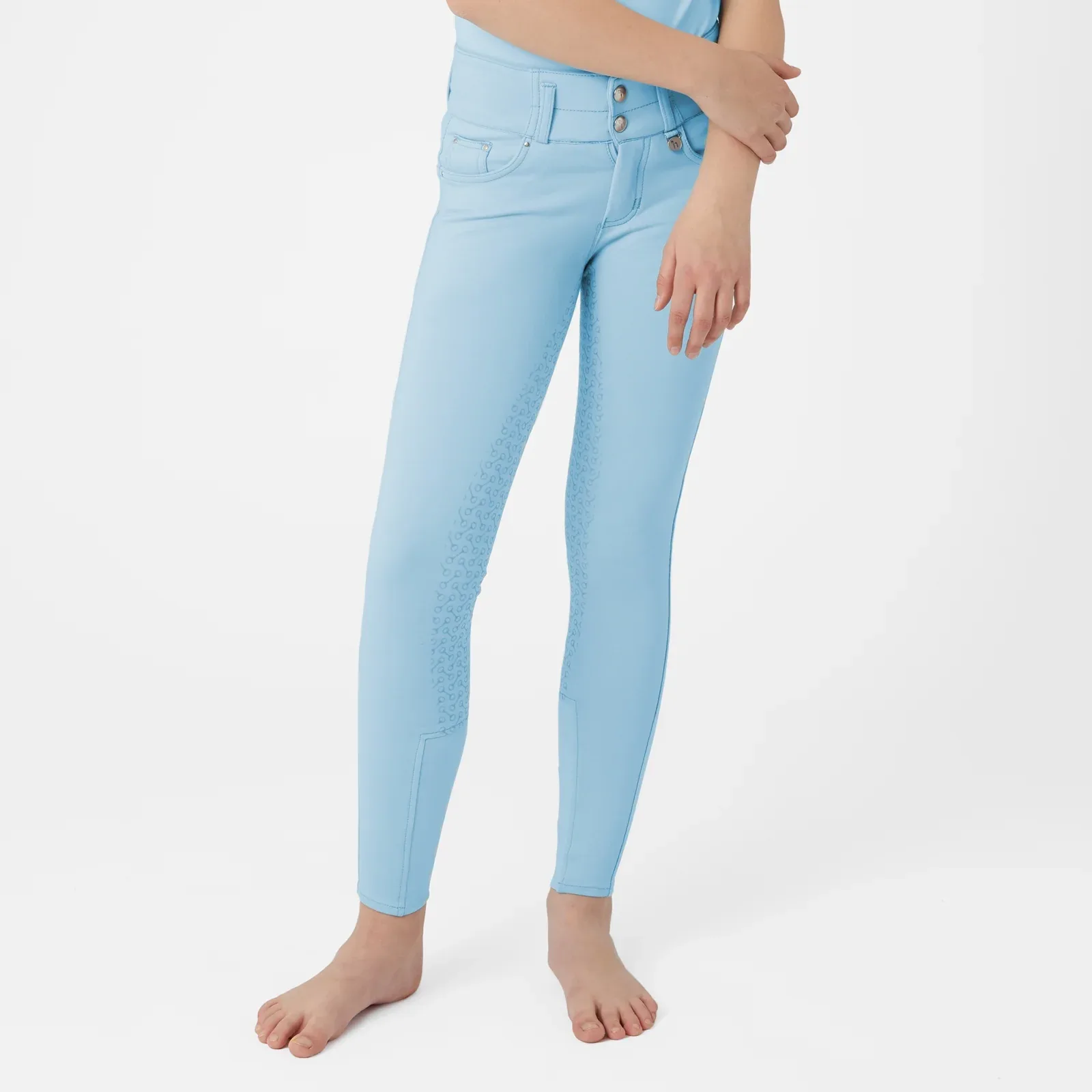Horze Kids Tara High Waist Full Seat Breeches - Image 2
