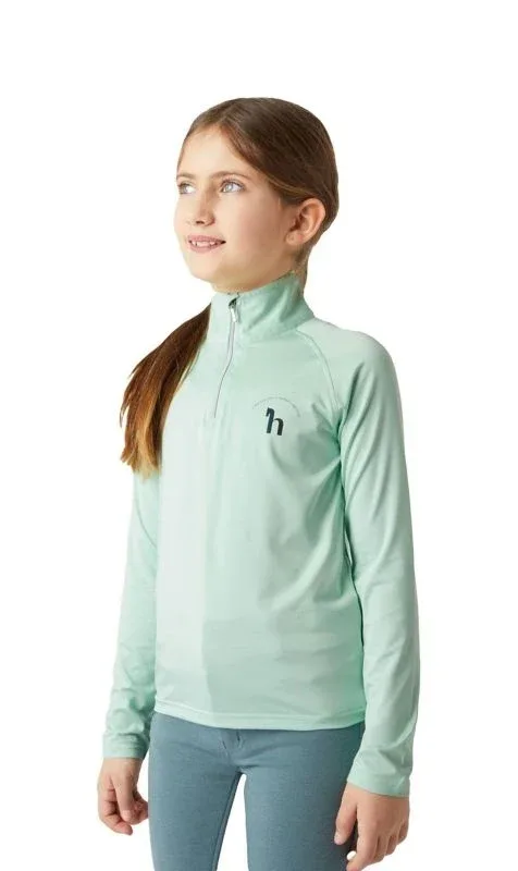 Horze Lola Kids LS Half Zip Tec Shirt
