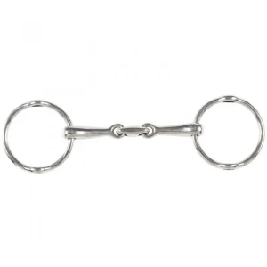 Horze Lozenge Link Gag Bit 5 1/4 Stainless Steel