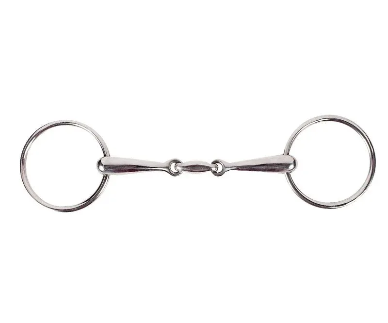 Horze Lozenge Link Loose Ring Snaffle Bit