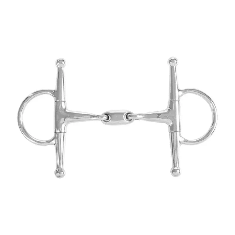 Horze Oval Link Joint Full Cheek Snaffle Bit - Image 2