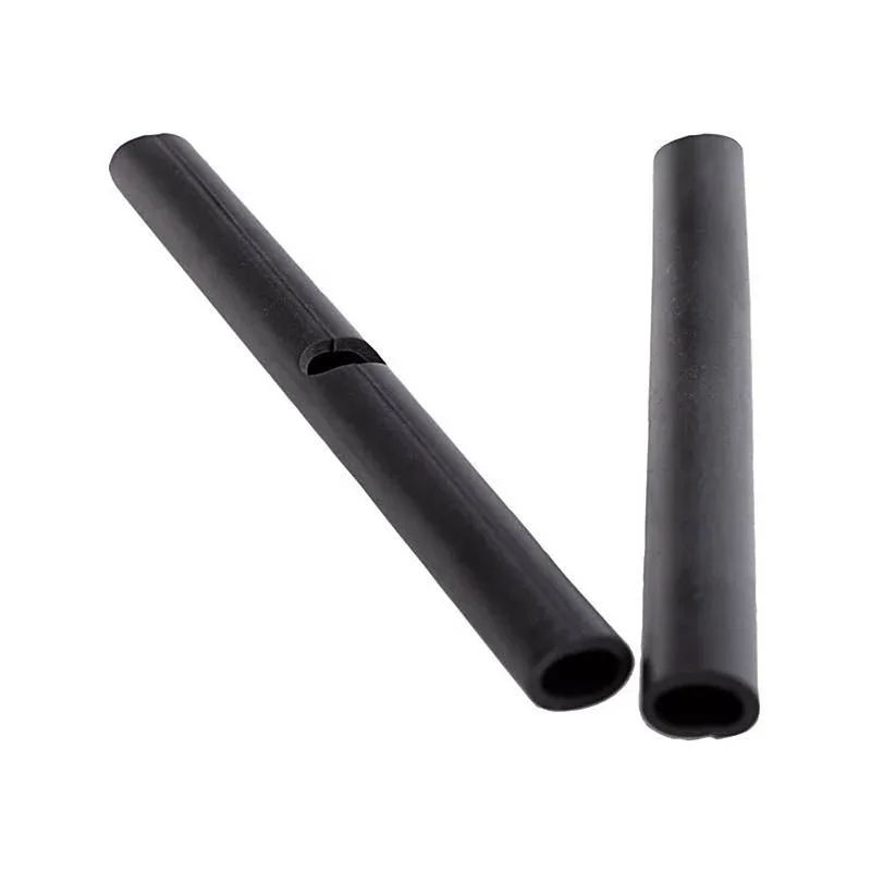 Horze Rubber Spur Guards Pair Black