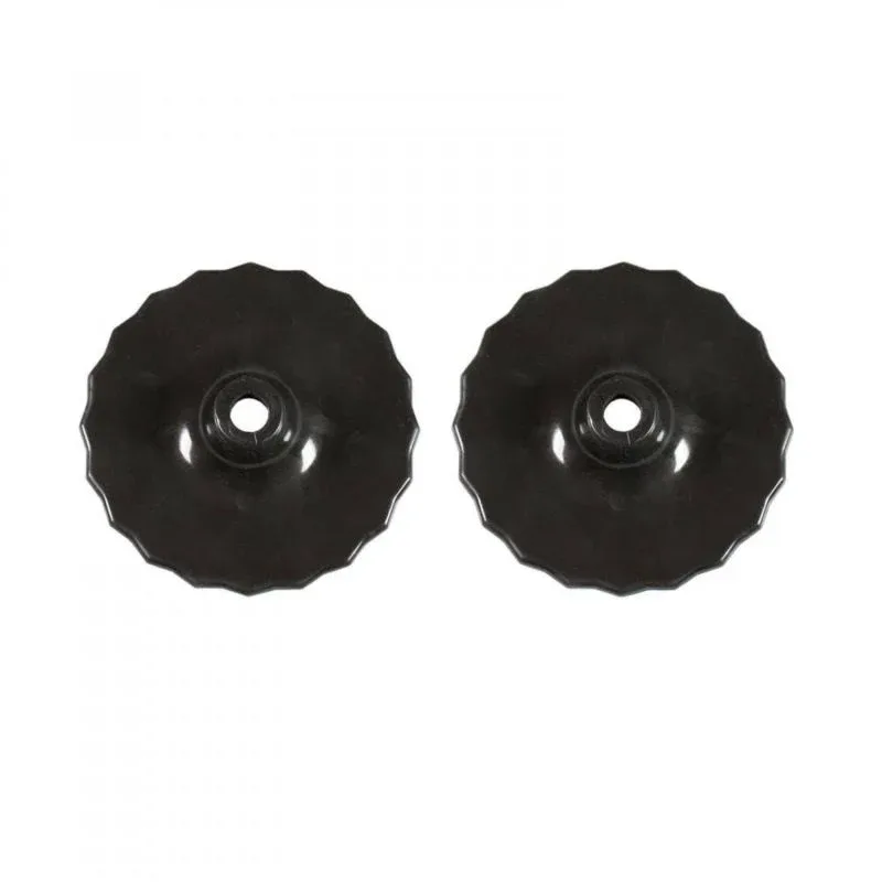 Horze Soft Bit Guards Sold in Pairs - Black 3.5