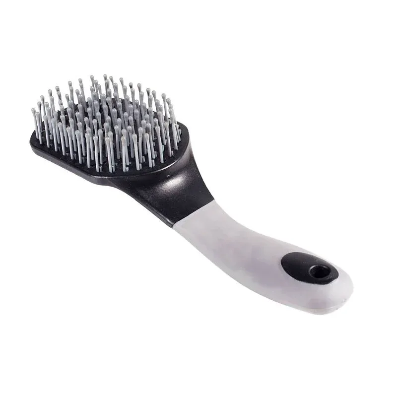 Horze Soft Grip Brush For Mane And Tail - Image 2