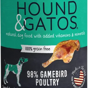 Hound And Gatos Dog Grain-Free Gamebird, 13 oz each, Case of 12