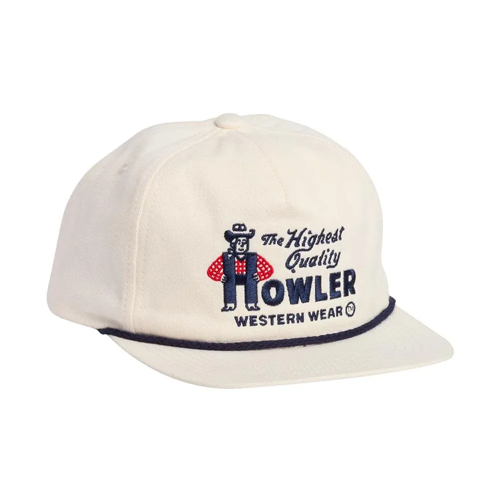 Howler Brothers Men's Bone Western Wear Cap