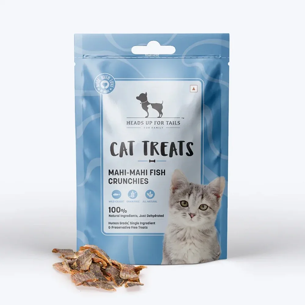 HUFT Mahi Mahi Fish Crunchies Chew Cat Treats