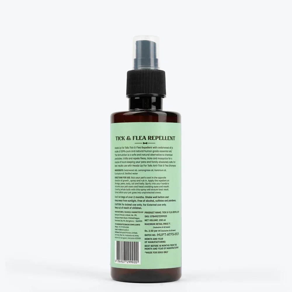 HUFT Sara's Organic Anti-Flea & Tick Spray for Dogs - Image 2