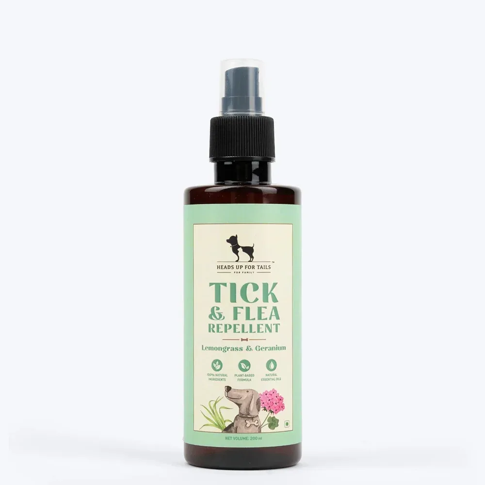 HUFT Sara's Organic Anti-Flea & Tick Spray for Dogs