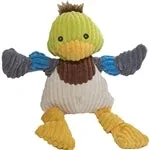 HuggleHounds Duck Knottie Dog Toy - Small - Image 2