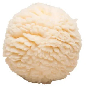 HuggleHounds HuggleFleece Ball Plush Dog Toy