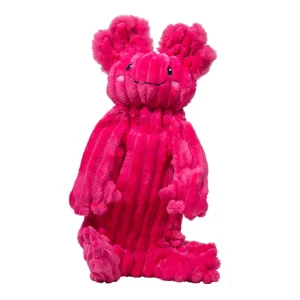 HuggleHounds X-Brace Gillie Axolotl Tug & Snuggle Dog Toy 16 in