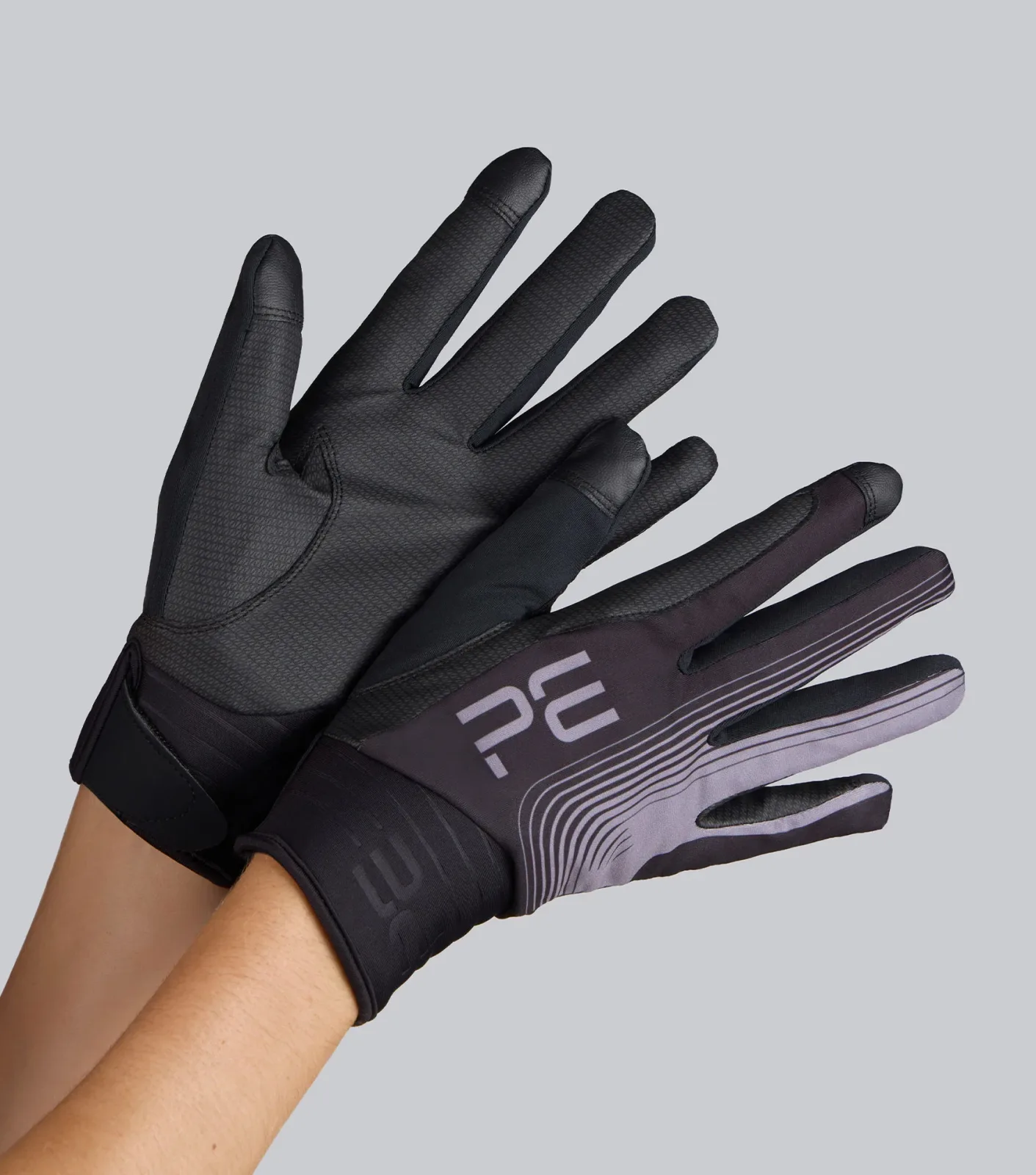 Hydrex Waterproof Riding Gloves Black