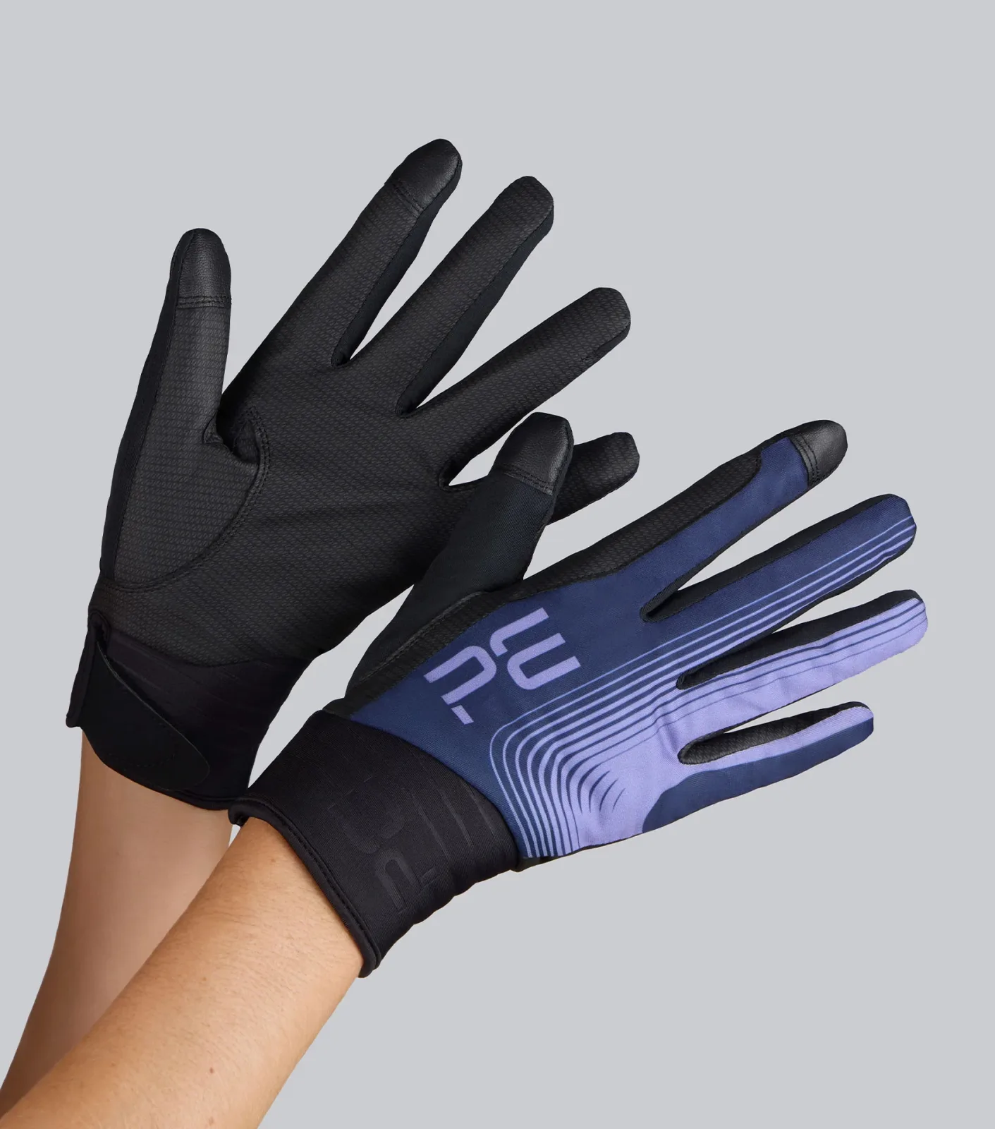 Hydrex Waterproof Riding Gloves Navy