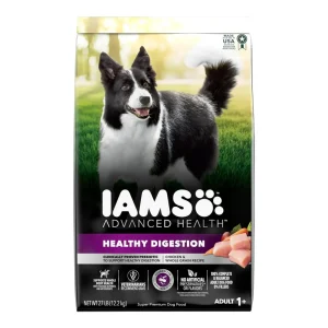IAMS Advanced Healthy Digestion Adult Dry Dog Food Chicken & Whole Grains 27 lb