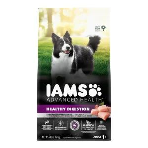 IAMS Advanced Healthy Digestion Adult Dry Dog Food Chicken & Whole Grains 6 lb