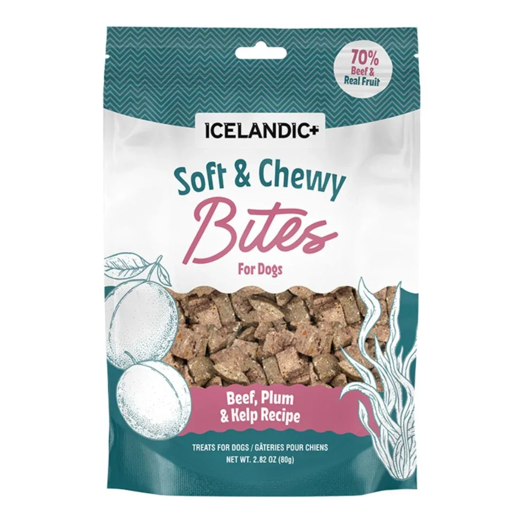 Icelandic Dog Beef & Plum Soft & Chewy Bites 2.82 oz